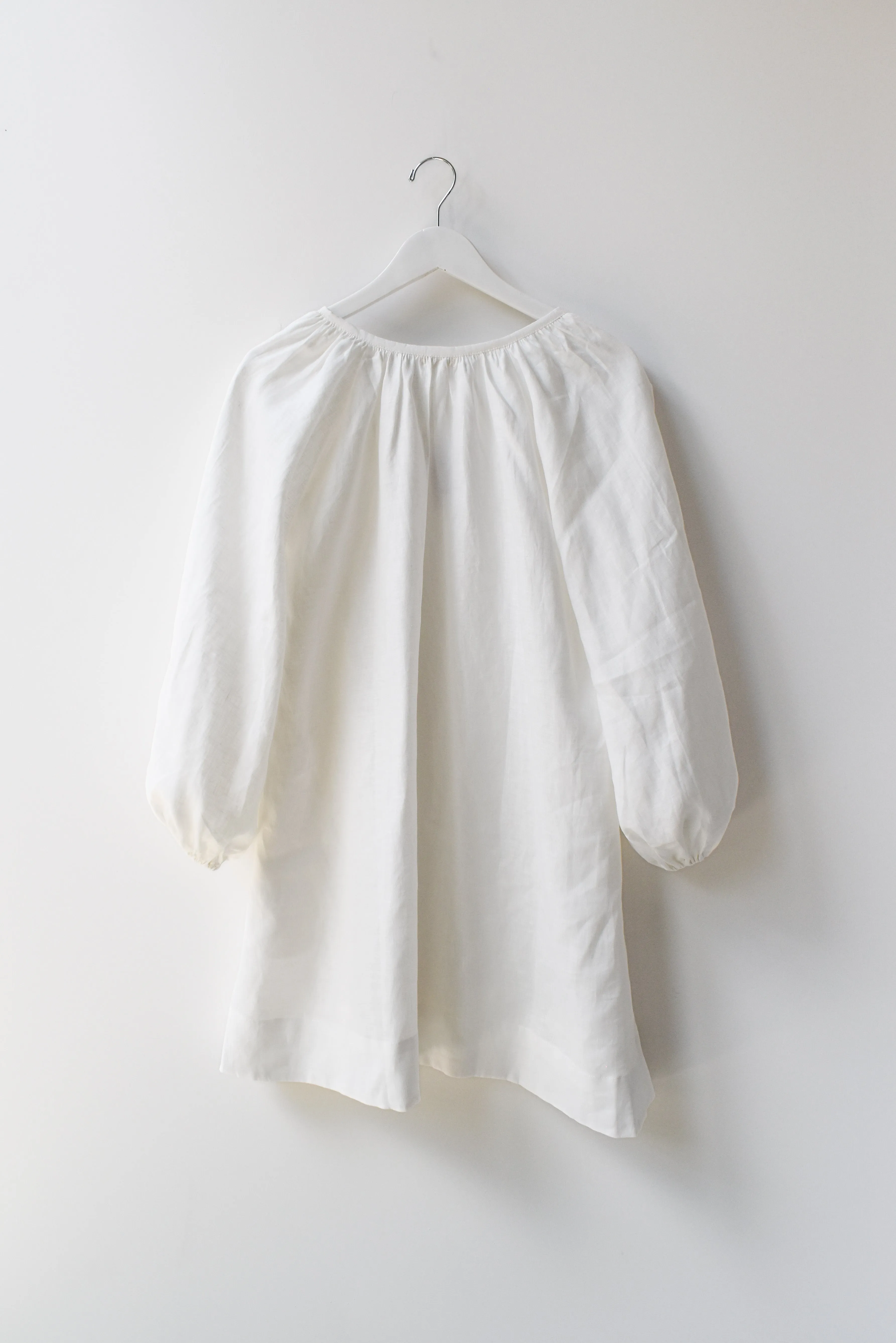 Linen A-line Short Dress