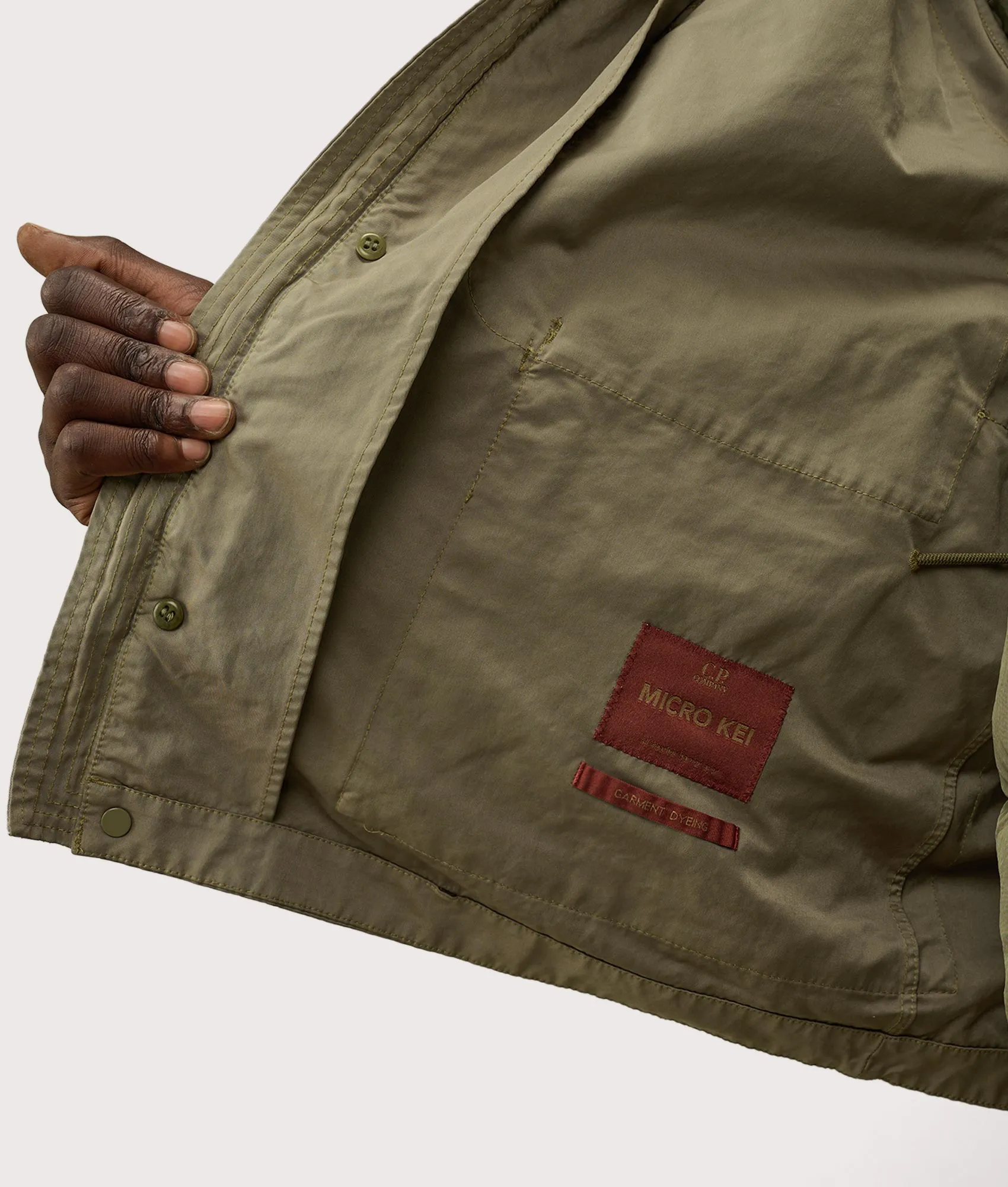 Micro Kei Hooded Mille Jacket